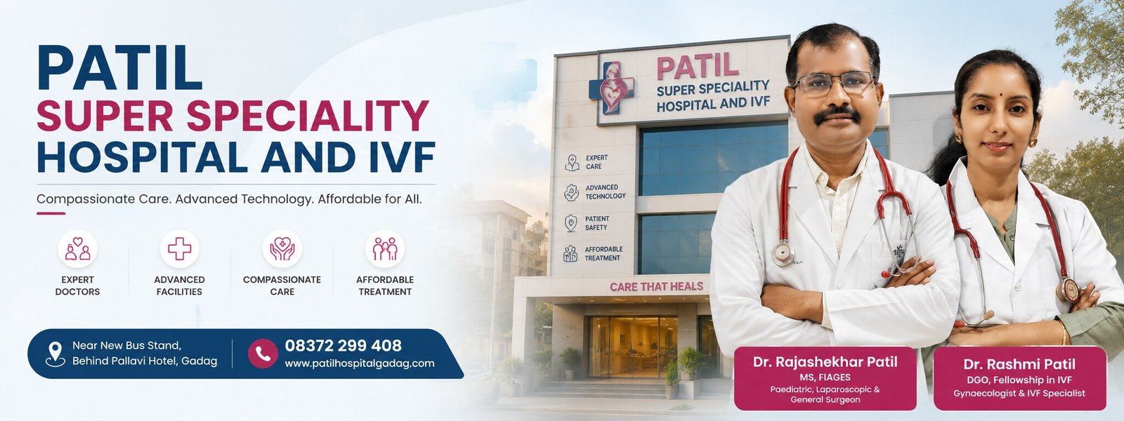 Patil Super Speciality Hospital & IVF — Compassionate Care